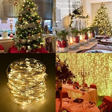 Enchanting Bxroiu Fairy Lights with Remote Control 50 LEDs