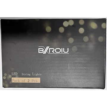 Enchanting Bxroiu Fairy Lights with Remote Control 50 LEDs