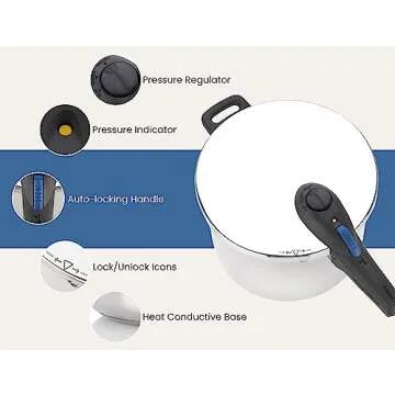Zavor ZPot Pressure Cooker - Fast, Safe, and Versatile Cooking