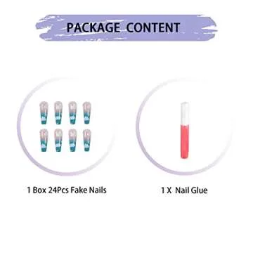 Stylish IMSOHOT Long Press on Nails for Every Occasion