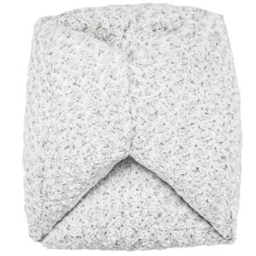 Storage Bean Bag Chair Cover - Soft Washable Plush Fiber