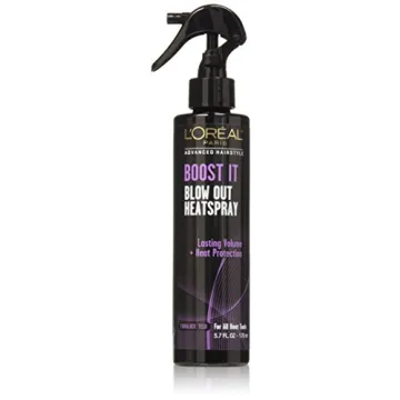 L'Oréal Paris Advanced Hairstyle BOOST IT Blow Out Heatspray for Lasting Volume