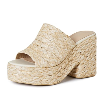 CYNLLIO Women’s Espadrilles Platform Sandals - Chic, Comfortable Summer Wear