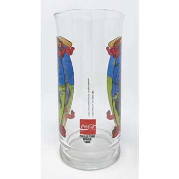 1989 Wizard of Oz 50th Anniversary Wicked Witch of the West 16 oz. Glass Tumbler - Officially Licens...