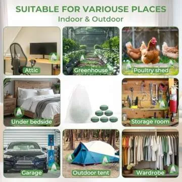 Mouse Rodent Repellent, 24 Pack Peppermint Oil for Rats Mice Squirrel Pests Repellent Indoor & Outdoor Use, Natural Rat Mouse Deterrent Family & Pet Safe