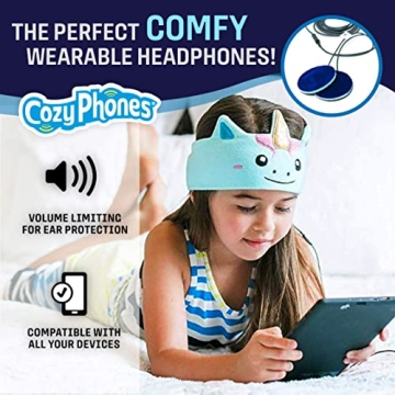 Kids' CozyHeadband Headphones - Safe & Comfortable 1-3 Yrs