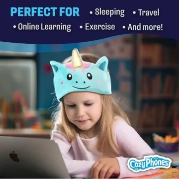 Kids' CozyHeadband Headphones - Safe & Comfortable 1-3 Yrs