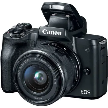 Canon EOS M50 Mirrorless Camera with Accessory Bundle