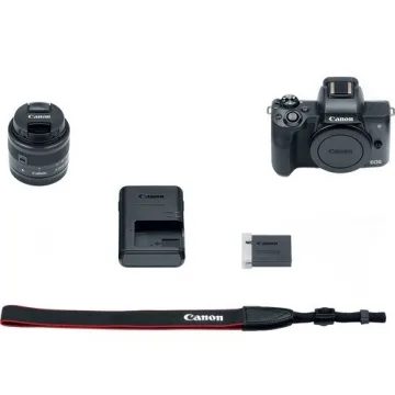 Canon EOS M50 Mirrorless Camera with Accessory Bundle