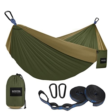 Kootek Portable Double Camping Hammock for Outdoors