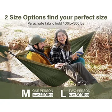 Kootek Portable Double Camping Hammock for Outdoors