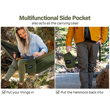 Kootek Portable Double Camping Hammock for Outdoors
