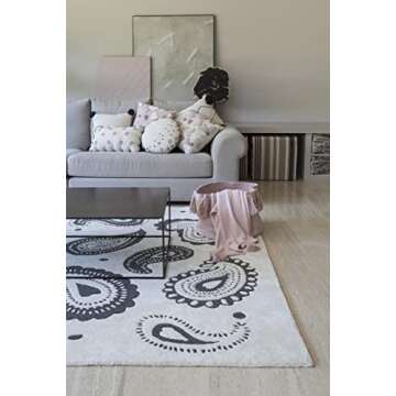 Lorena Canals BSK-TAS-VINTNU Tassels Vintage Nude Basket