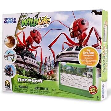 Uncle Milton Antopia Rainforest Ant Habitat - STEM Learning Toy
