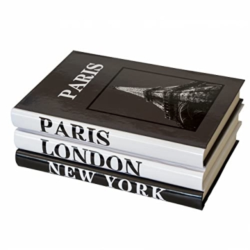 Waveest Decorative Books for Home Décor, Coffee Table, Hardcover Faux Books for Decoration, Book Sh...