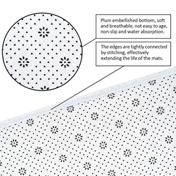 Britimes Unicorn Shower Curtain Set with Hooks and Rugs