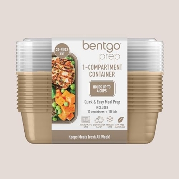 Bentgo 20-Piece Eco-Friendly Meal Prep Containers