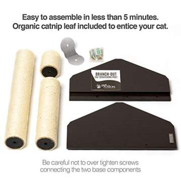 PetFusion Branch-Out Cat Scratching Post 28" Tall