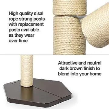 PetFusion Branch-Out Cat Scratching Post 28" Tall