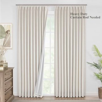 Elegant Vision Home Blackout Curtains for Modern Decor