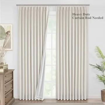 Elegant Vision Home Blackout Curtains for Modern Decor