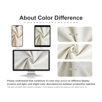 Elegant Vision Home Blackout Curtains for Modern Decor