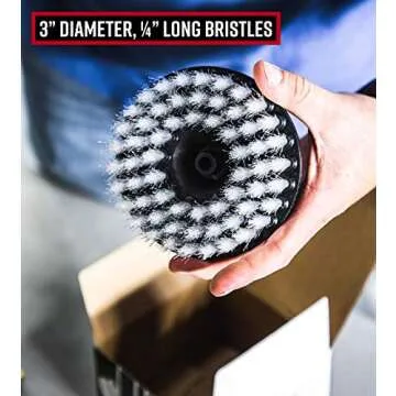 Adam's Polishes Carpet Drill Brush for Efficient Cleaning