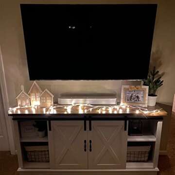 Hypestar Lighted Garland with Birch Branches 6FT 48 Warm Lights, Lighted Birch Garland with Timer,Pre Lit Birch Garlands for Bedroom Wall Chrismtas Indoor Decorations (Battery Operated-707)