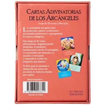 Cartas Adivinatorias de los Arcángeles para Inspiración Espiritual