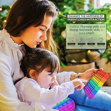 RainArco Push Pop Fidget Toys for Kids and Adults