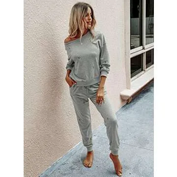 PRETTYGARDEN Two Piece Pajamas Set for Ultimate Comfort