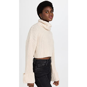 En Saison Women's Rene Knit Top - Stylish Turtleneck Top