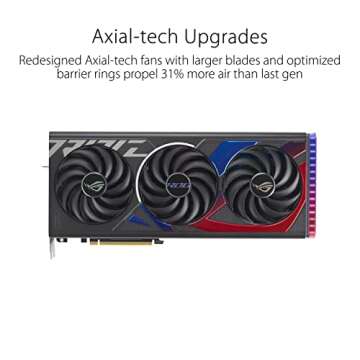 ASUS ROG Strix GeForce RTX™ 4070 OC Edition Gaming Graphics Card (PCIe 4.0, 12GB GDDR6X, DLSS 3, HDMI 2.1, DisplayPort 1.4a)