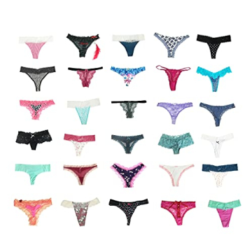Jooniyaa Women's Variety Underwear Pack Thong G-String