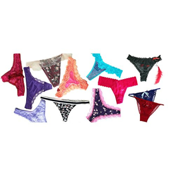 Jooniyaa Women's Variety Underwear Pack Thong G-String