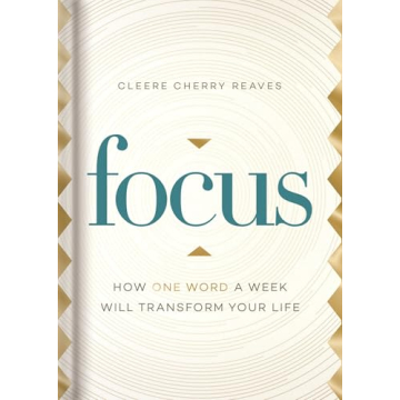 Focus One Word a Week Devotional Book for Growth