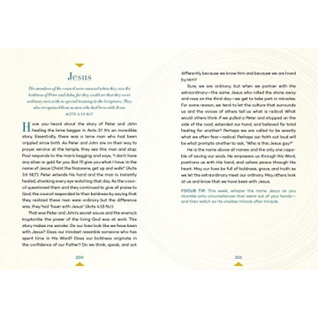 Focus One Word a Week Devotional Book for Growth