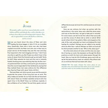 Focus One Word a Week Devotional Book for Growth