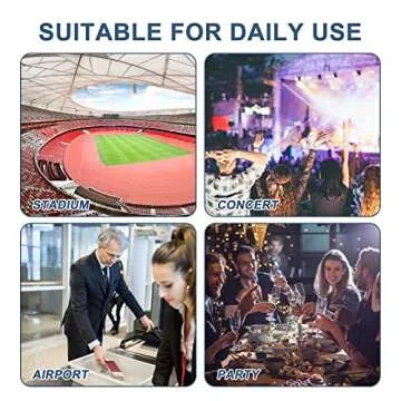 Oraben Small Clear Backpack, Clear Bag Stadium Approved, Small Transparent Backpacks See Through Bag for Concert Security