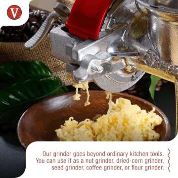 Victoria Manual Grain Grinder for Perfect Kitchen Use