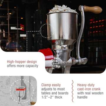 Victoria Manual Grain Grinder for Perfect Kitchen Use