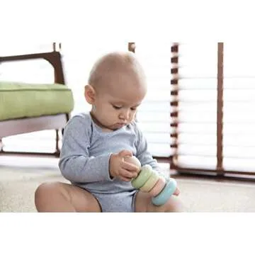 PlanToys First Stacking Rings - Eco-Friendly Learning Toy