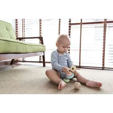 PlanToys First Stacking Rings - Eco-Friendly Learning Toy