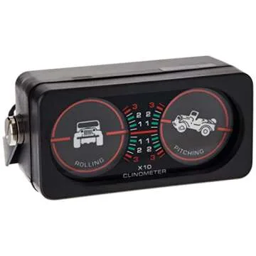 Rugged Ridge Illuminated Clinometer – Essential Tool for Vehicle Safety and Performance