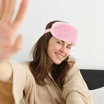 Deluxe Plush Eye Mask Set - Perfect Gift for Comfort