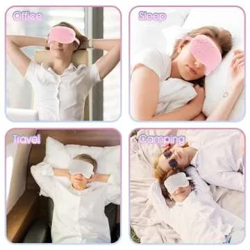 Deluxe Plush Eye Mask Set - Perfect Gift for Comfort