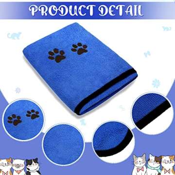 Soft and Absorbent Dog Towels for Easy Drying