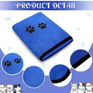 Soft and Absorbent Dog Towels for Easy Drying