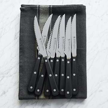 HENCKELS Razor-Sharp Steak Knife Set of 8 for All Cooks