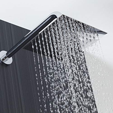 Voolan Rain Shower Head - Luxurious 12" Showerhead for Home